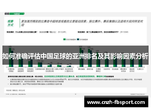 如何准确评估中国足球的亚洲排名及其影响因素分析